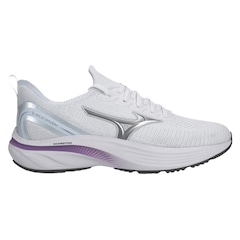Tênis Mizuno Glow 2 Corrida Branco - Feminino - Foto 1