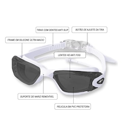 Oculos De Natação Gold Sports Legend V - High Definition - Foto 3