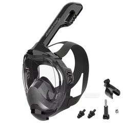 Mascara Subaquática de de Mergulho Gold Sports Gold Full Face Com Snorkel - Foto 1