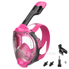 Mascara Subaquática de de Mergulho Gold Sports Gold Full Face Com Snorkel - Foto 1