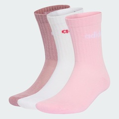 Kit Meias Linear Crew Cushioned com 3 Pares - Adulto - Foto 2