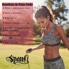 Corda Speed Crossfit Spank Ajustável com Rolamento - Foto 7