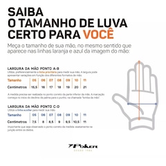 Luvas de Goleiro de Campo Training Neo Júnior Poker - Infantil - Foto 3