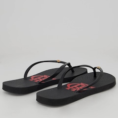 Chinelo Flamengo Basic Escudo - Feminino - Foto 4