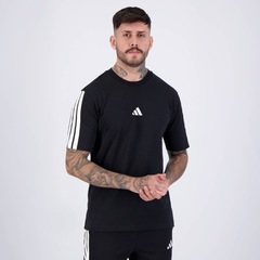 Camiseta adidas 3 Stripes Logo - Masculina - Foto 2