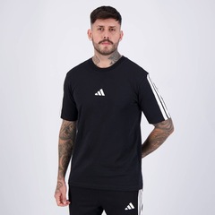 Camiseta adidas 3 Stripes Logo - Masculina - Foto 3