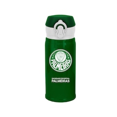Garrafa Térmica Brasfoot Palmeiras Flip - 300ml - Foto 1