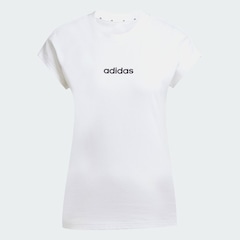 Camiseta adidas Essentials Linear - Feminina - Foto 3
