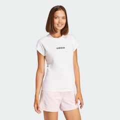 Camiseta adidas Essentials Linear - Feminina - Foto 5
