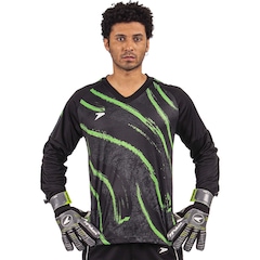 Camisa de Goleiro Poker Cereno Manga Longa Unissex - Foto 1