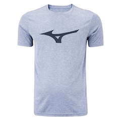 Camiseta Mizuno Run Spark Mescla - Masculina - Foto 1