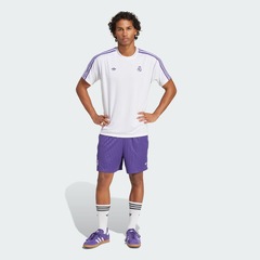 Shorts Real Madrid Terrace Icons adidas - Masculino - Foto 4