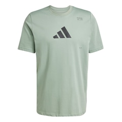 Camiseta adidas Estampada All-Gym Category - Masculina - Foto 1