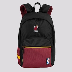 Mochila NBA Legend Miami Heat Preta - Unissex - Foto 5