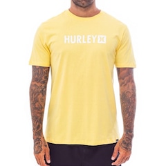 Camiseta Hurley Square - Masculina - Foto 1