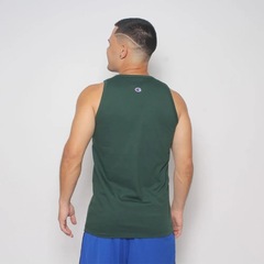 Camiseta Regata Champion Script Bordado - Masculina - Foto 3