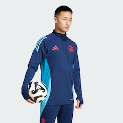 Camisa de Treino Manga Longa do CR Flamengo Tiro 24 adidas - Masculina - Foto 1