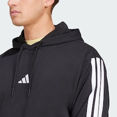 Blusão de Moletinho Capuz adidas Essentials 3-Stripes - Masculino - Foto 7