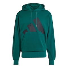 Blusão de Moletinho Capuz adidas Essentials Big Logo - Masculino - Foto 1