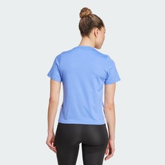 Camiseta Treino adidas Essentials 3-Stripes - Feminina - Foto 3