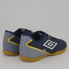 Chuteira Umbro Attak Eternal Futsal Marinho e Bran - Foto 3