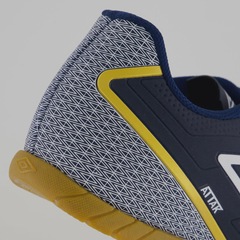 Chuteira Umbro Attak Eternal Futsal Marinho e Bran - Foto 6