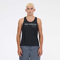 Regata New Balance Athletics Run Graphic Masculina - Foto 1