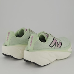 Tênis New Balance Fresh Foam X More V5 Feminino Verde - Foto 3