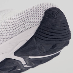 Tênis Mizuno Wave Way 5 Feminino Branco e Roxo - Foto 8