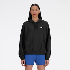 Casaco New Balance Com Capuz Small Logo Feminino - Foto 1