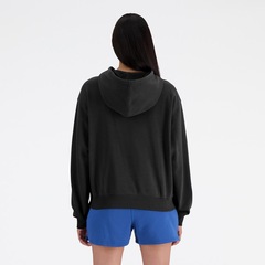 Casaco New Balance Com Capuz Small Logo Feminino - Foto 2