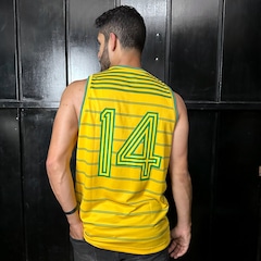 Camisa Regata Brasil Oscar #14 Pan 87 Braziline - Masculina - Foto 4