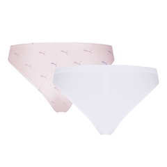 Calcinha Puma Microfibra - 2 Unidades - Feminina - Foto 2