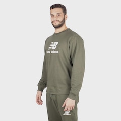 Blusão de Moletom New Balance Essentials Basic - Masculino - Foto 2