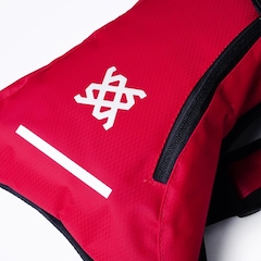 Mochila de Hidratação HUPI HUWE Lite Vermelho Neon com Refil - Foto 6