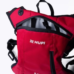 Mochila de Hidratação HUPI HUWE Lite Vermelho Neon com Refil - Foto 8