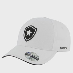 Boné Aba Curva do Botafogo SuperCap Escudo Bordado - Snapback - Adulto - Foto 3