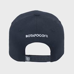 Boné Aba Curva do Botafogo SuperCap Escudo Bordado - Snapback - Adulto - Foto 3