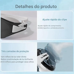 Óculos de Natação Gold Sports Speed Performance 9.0 High Definition - Adulto - Foto 5