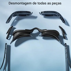 Óculos de Natação Gold Sports Speed Performance 9.0 High Definition - Adulto - Foto 2