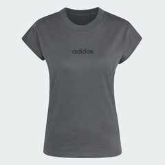 Camiseta adidas Essentials Linear - Feminina - Foto 2