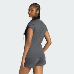 Camiseta adidas Essentials Linear - Feminina - Foto 3
