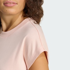 Camiseta adidas Essentials Linear - Feminina - Foto 6