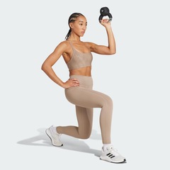 Calça Legging 7/8 adidas Optime Rib - Feminina - Foto 4