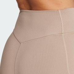 Calça Legging 7/8 adidas Optime Rib - Feminina - Foto 5