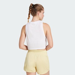 Camiseta Regata Treino adidas Boxy Essentials Workout - Feminina - Foto 3