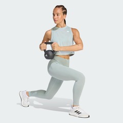 Camiseta Regata Treino adidas Boxy Essentials Workout - Feminina - Foto 4