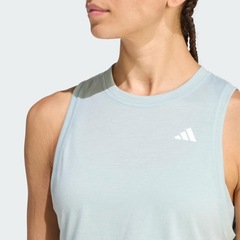 Camiseta Regata Treino adidas Boxy Essentials Workout - Feminina - Foto 5