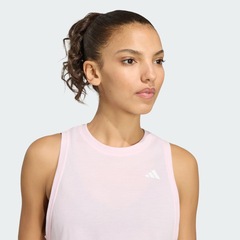 Camiseta Regata Treino adidas Boxy Essentials Workout - Feminina - Foto 5