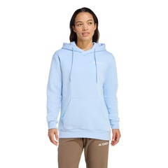 Blusão de Moletom Capuz adidas Terrex Multi Small Logo - Feminino - Foto 1